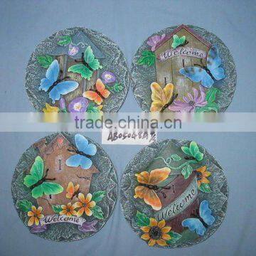 Resin 3D wall plaque ;Wall decoration haning resin plaque ; resin wall mirror;Resin decorative wall cross