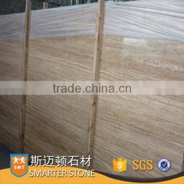 Travertine polished slab imported travertine tiles filling holes