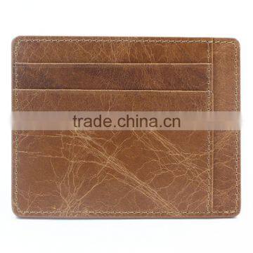 Oil Wax Slim Card Holder photo-2