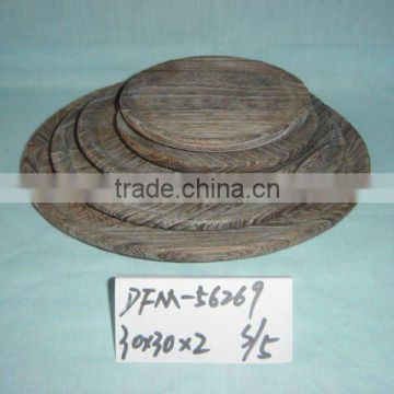 round wooden plate wholesale,wooden food tray