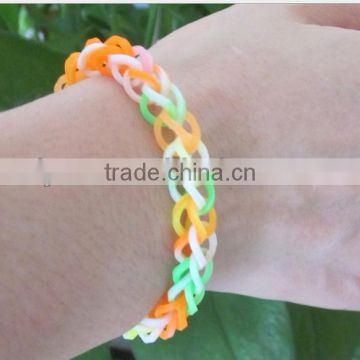 HOT SELLING!!! DIY Multi-color Silicon Rubber Band Twistz Bandz