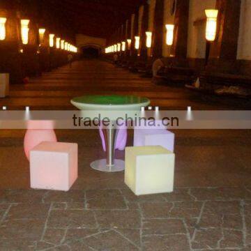 Plastic Shell & Rechargeable Fashion Colorful LED Table