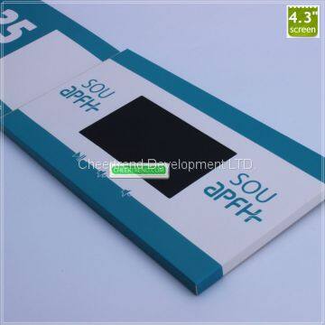 2015 New Product Hot Selling Paper Material 4.3