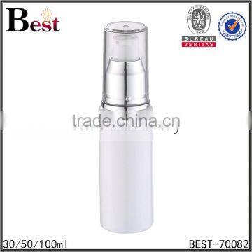 15ml 20ml White PP Plastic Travel Cosmetic Bottles Supplier With Gold Aluminum Screw Cap photo-6