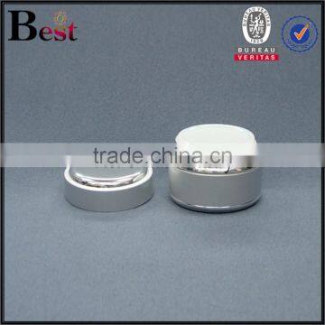 15g Silver Aluminum Cosmetic Jar Packaging High Quality Aluminium Cosmetic Jar photo-2