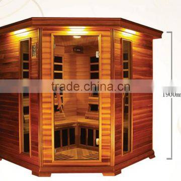 2015 Hot Sale Factory Price Wholesale Far Infrared Sauna Room ,wooden Cabin photo-3