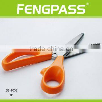 S8-1032 8 Inch 2Cr13 Stainless Steel Blade With Plastic Handle Sewing Tools photo-3