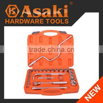 AK-9761 28PCS 1 /2"Hand Socket Wrench Tool Set