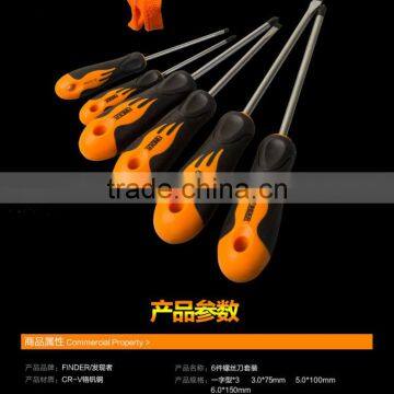 6pc Fire Handle Screwdrive Set