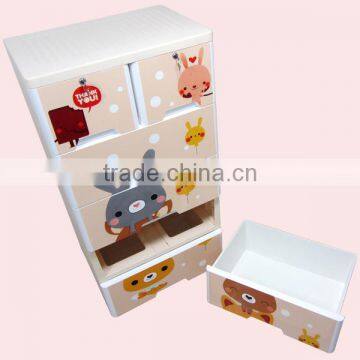 5 Layers Baby Plastic Cabinet photo-6