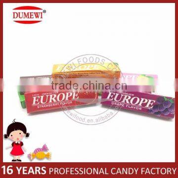 Multi Flavors 5 Sticks Europe Chewing Gum
