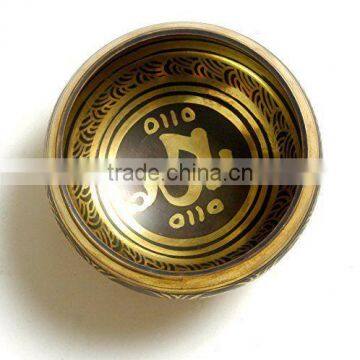 High Quality Om Mane Padhme Hun Meditation Tibetan Singing Bowl photo-2