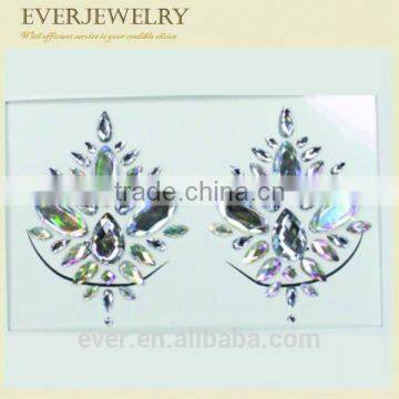 2017 Newest Body, Eye, Face Jewels Tattoo Sticker photo-4