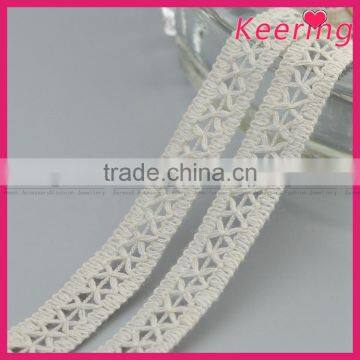 Wholesale ashionable cotton lace trimming guipure lace fabric WLCB-051