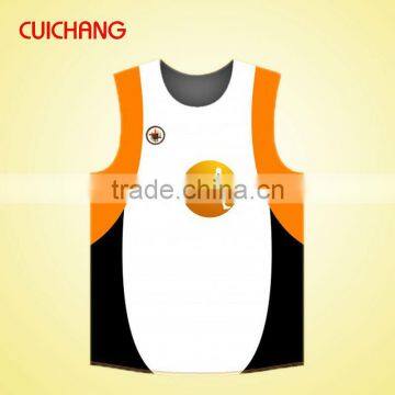 running singlet custom design