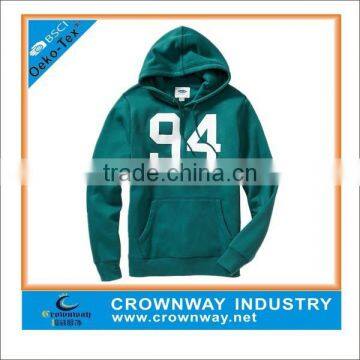 Cotton Mixed Color Pullover Hoodies with Costom Printing Logo