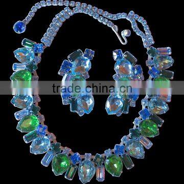 Sapphire Square Crystal Stone Beads Sew on Flat Back Jewelry Accessories Rhinestones photo-4