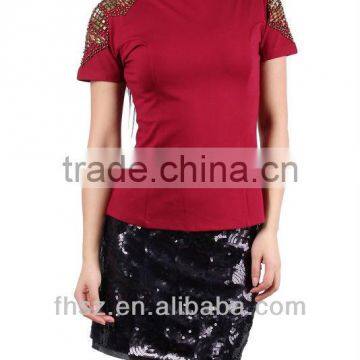 new across fashion ladies top blouse woman clothing models chiffon blouses