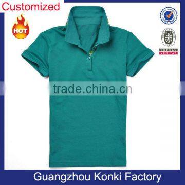 Custom Design Color Block Man Polyester Short Sleeve Sport Polo Shirt