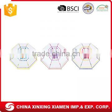 Manual Open Waterproof Fold Custom Beach Transparent Umbrella Factory For Outdoor photo-3