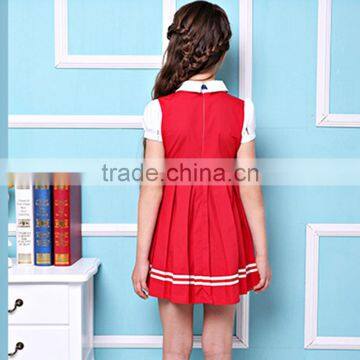 Stylish Girls School Uniform Design School Girls Pinafore photo-5