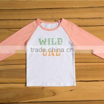 Boutique Baby Holiday Top Wholesale Toddlers Pettitop Fancy Cotton Long Sleeve Baby Clothes photo-2