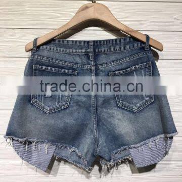GZY Latest Summer High Waist Women Denim Shorts photo-2