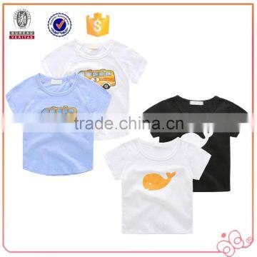 OEM service customized kid t-shirt 100% cotton cute kid clothes