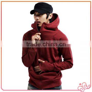 china wholesale fleece long sleeve thick fleece hoodie for men