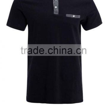 MGOO 100% Cotton Polo Shirts For Men Color Combination Collar Design Polo Shirt With Chest Pocket photo-6