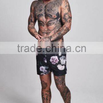 Europe Fashion Summer Shorts Sublimation Floral Hawaii Shorts photo-2