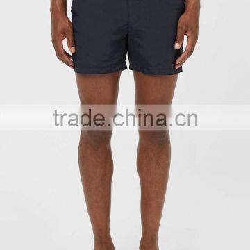 Wholesale Navy Blue Mens Swim Shorts Summer Breathable Cool Short Custom photo-2