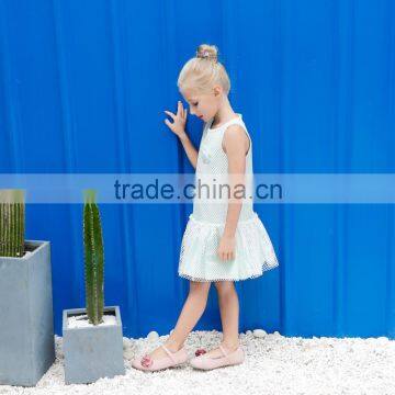 S17624A High Quality Cotton Children Clothing Dresses For Girls photo-2