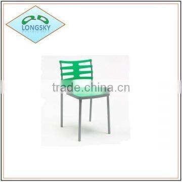 Cheap Living Room Dining Chairs Popular Design Plastic Chair Manufacturer Model LS-4064 photo-4