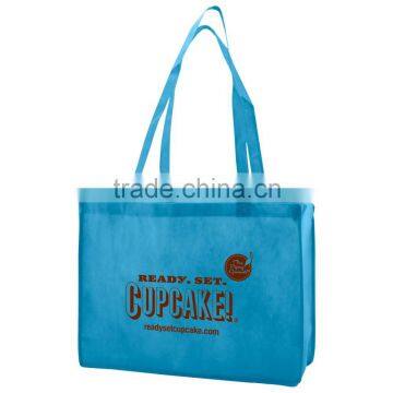 Standard Non-Woven Tote Bag - Features 28" Reinforced Handles, Side and Bottom Gusset and Comes With Your Logo. photo-3