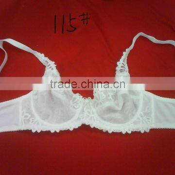 Solid Color Fancy Sexy Fat Women Wholesale Plus Size Bras in High Quality photo-6