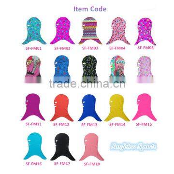Top Quality Swimming Mask Head Sun Protection Face Mask~Swimming Diving Hood Cap Mask~18 Colors~Accept Custom photo-5