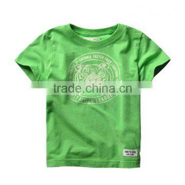 Wholesale Summer Cotton Short Sleeves Boys Kids Round Neck T-shirt photo-2