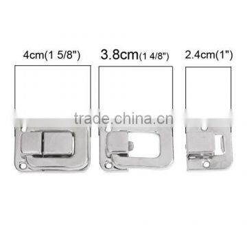 Silver Tone Toggle Catch Latch Suitcase Case Box Trunk Box photo-3