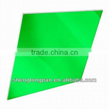 Green PMMA Mirror Plate