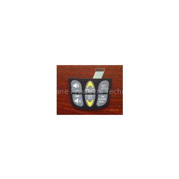 PCB Embossed Membrane keyboard Switch , transparent membrane switch