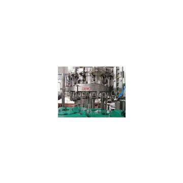 Fruit Juice / Soda Rotary Bottle Filling Machine Electric Driven 220V / 380V 4Kw