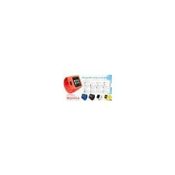 HD Camera, Mp3 Player Wrist Watch Cell Phones, Hand Phone Watches with GSM MQ666
