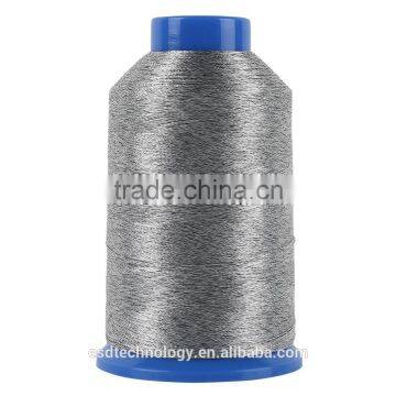 Raw White High Tenacity ESD Carbon Fiber Sewing Thread