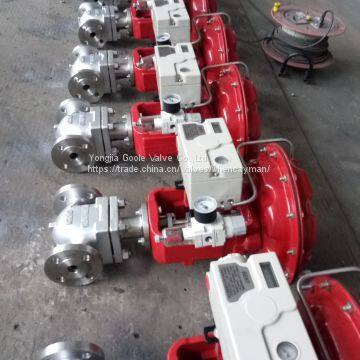 Single Seat Pneumatic Control Valve photo-4