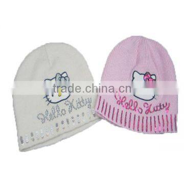 baby christmas hat pink hat