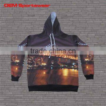 Hot selling polyester sublimated xxxxl sports hoodies men