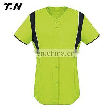 Fashion breathable cheap baseball jersey