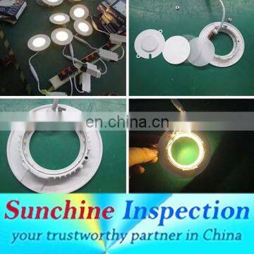 Led lights shenzhen inspection/quality control /factory audit