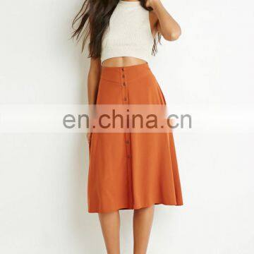 OEM Custom Made In China Fashion Mid-Calf Skirt